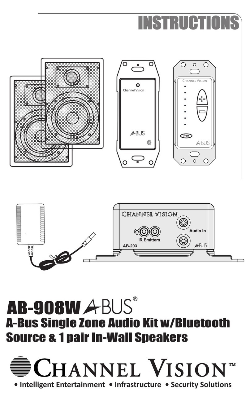 Channel Vision AB-203 instructions