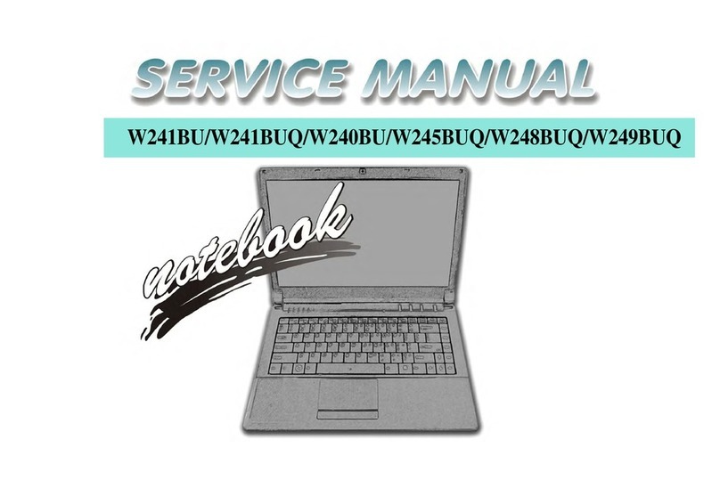 Clevo W241BU User manual