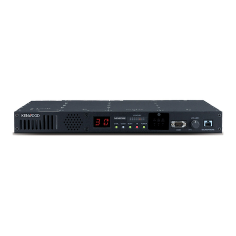 Kenwood NEXEDGE NXR-700 instruction manual