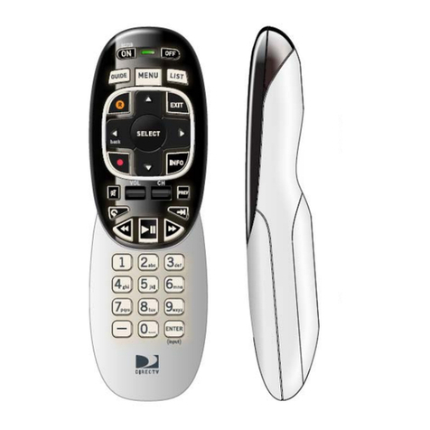 DirecTV RC71B Quick reference guide