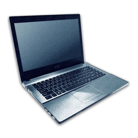 Clevo W670SFQ User manual