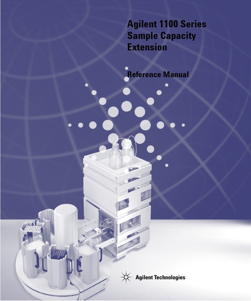 Agilent Technologies 1100 Series User manual