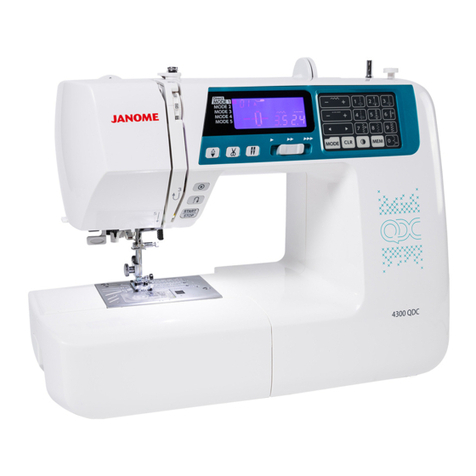 Janome 4300QDC Instruction book