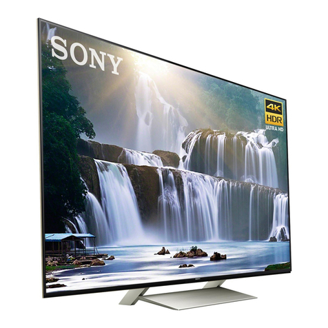 Sony BRAVIA XBR-75X940E User manual