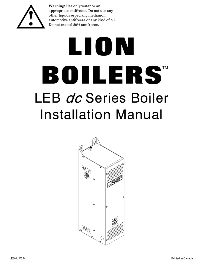 LION LEB dc Series User manual