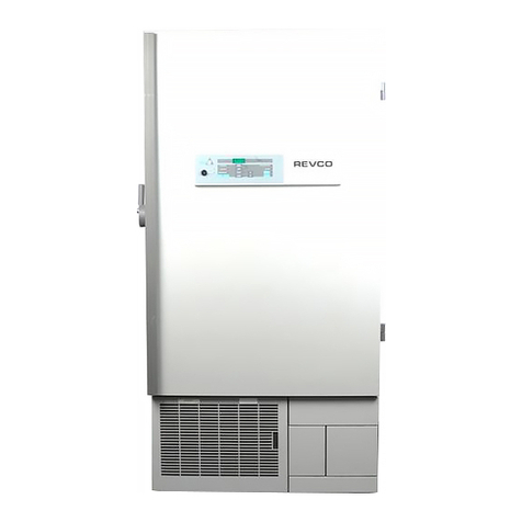 REVCO Legaci ULT2186-9-D14 Installation and operation manual