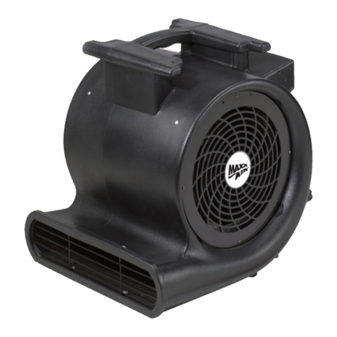 Maxxair HVCF 4000 User instruction manual