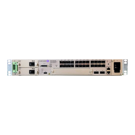 Alcatel-Lucent 7210 SAS E OS Interface configuration guide