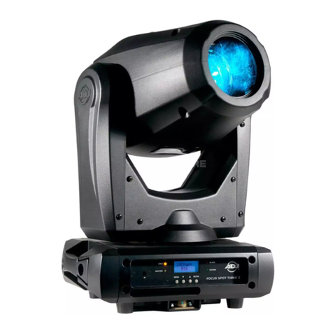 ADJ Focus Spot Three Z User manual ADJ Focus Spot Three Z User manual