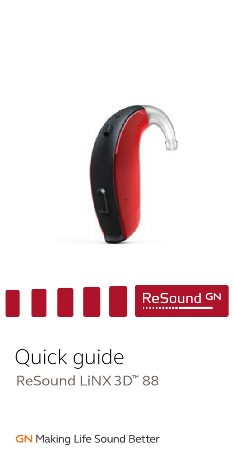 ReSound LiNX 3D 88 User manual
