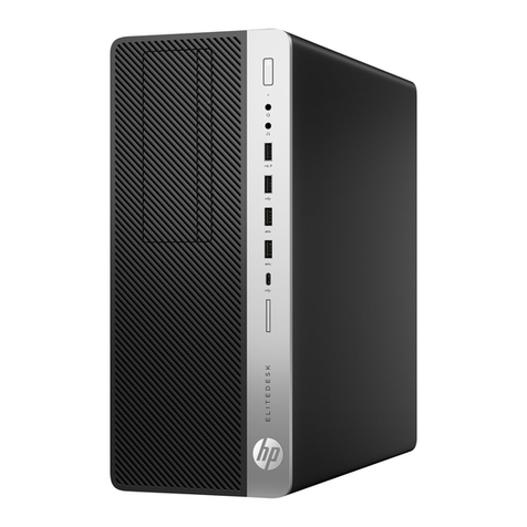 HP EliteDesk 800 G3 Manual