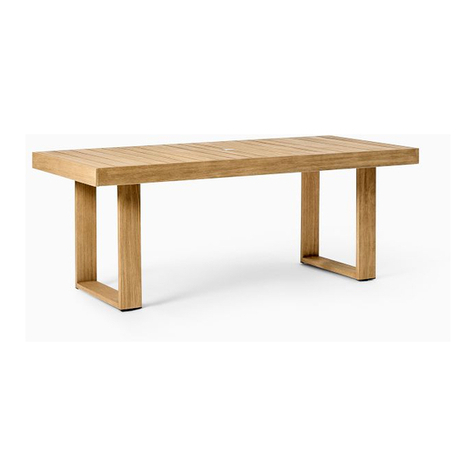 West Elm Portside 909643 User manual West Elm Portside 909643 User manual