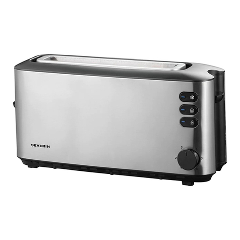 SEVERIN AT 2515 - GRILLE-TOUS-PAINS User manual