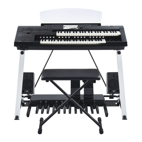 Yamaha Electone STAGEA ELC-02 owner's manual