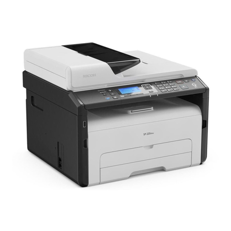 Ricoh SP221s User manual