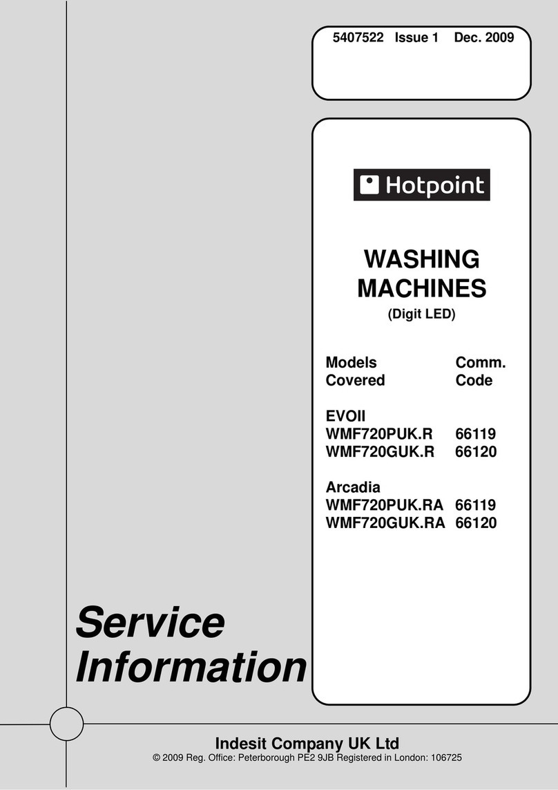 Hotpoint EVOII WMF720PUK.R Operating and installation instructions
