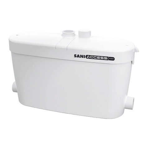 SFA SANIACCESS installation instructions