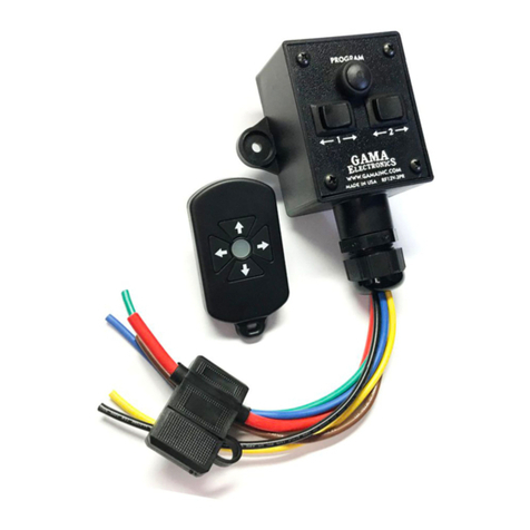 GAMA Electronics RF12V-2PR-ASL instruction manual