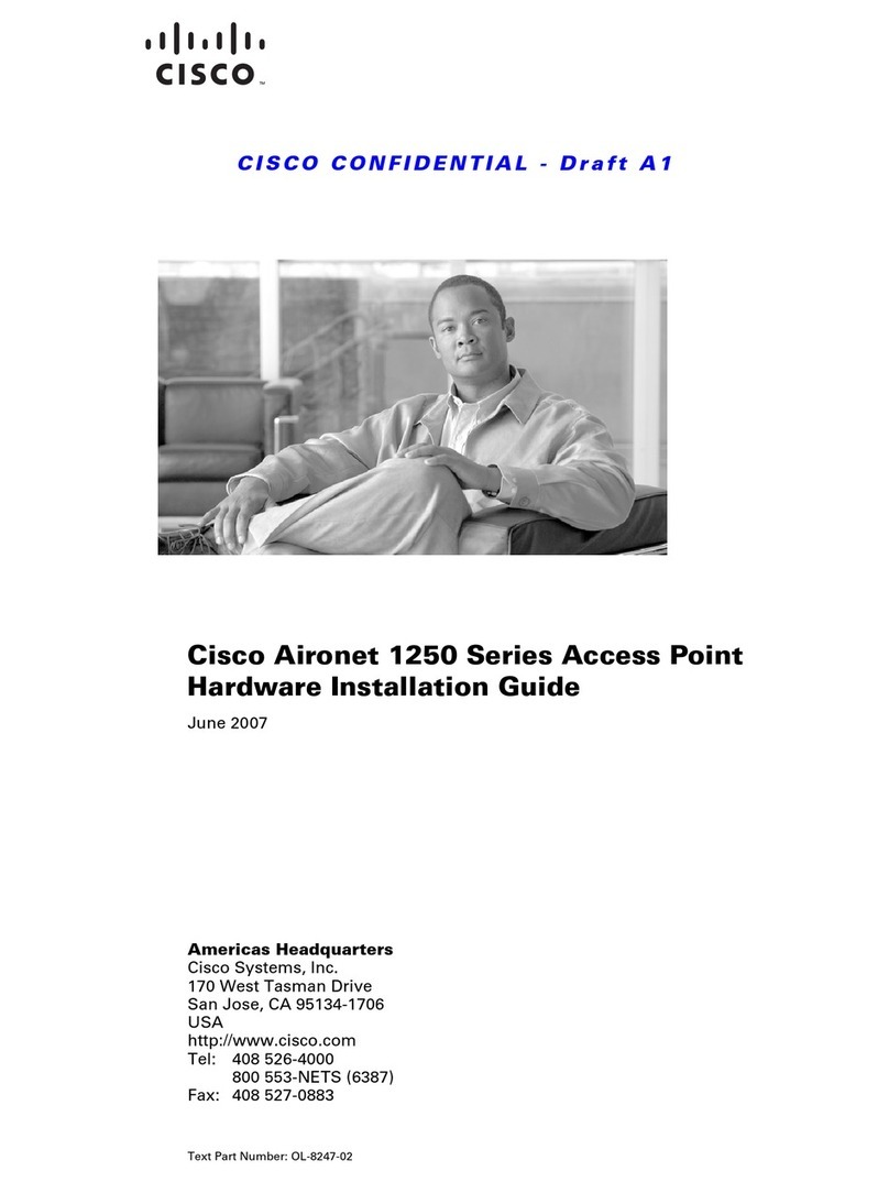 Cisco AIR-AP1251AG-A-k9 Manual