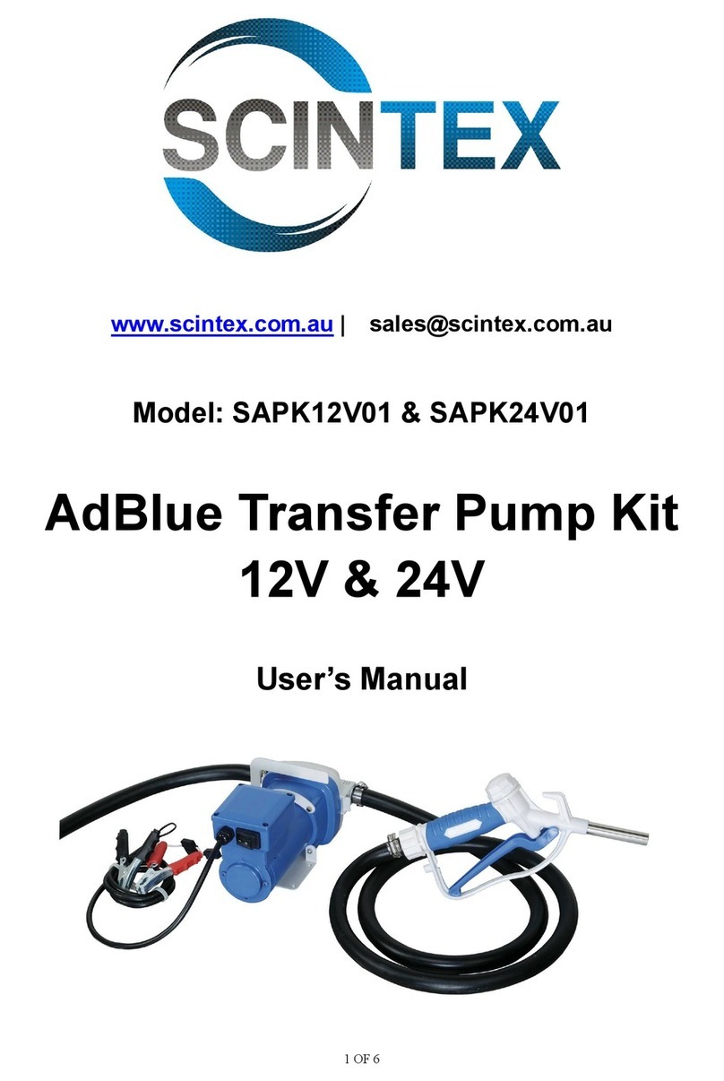 SCINTEX SAPK12V01 User manual