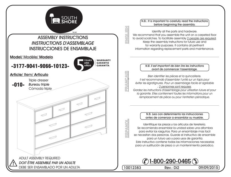 SouthShore 3177 User manual