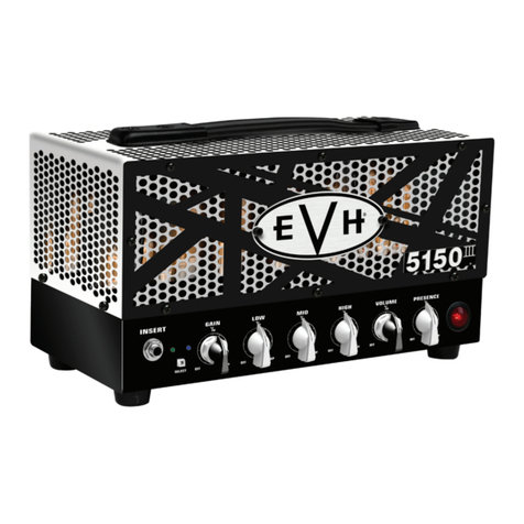 Evh EVH 5150III-LBXII owner's manual