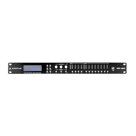 Audiolab DSP-4800 W User manual