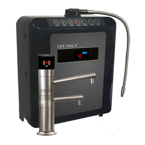 Life Ionizers Next Generation LIFE MXL-9 C User manual