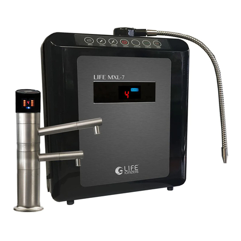 Life Ionizers Next Generation LIFE MXL-7 C User manual