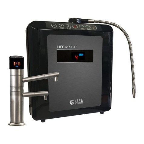 Life Ionizers Next Generation LIFE MXL-15 C User manual