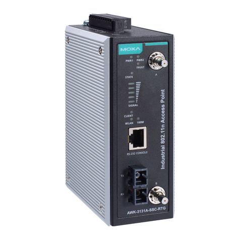 Moxa Technologies AWK-3131A-RTG Series user manual