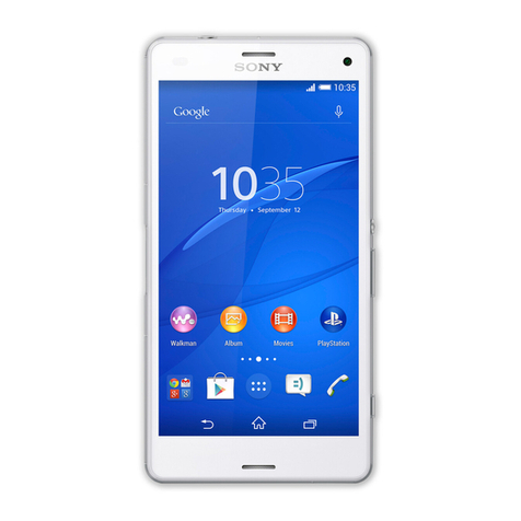 Sony Xperia Z3 Compact User manual Sony Xperia Z3 Compact User manual