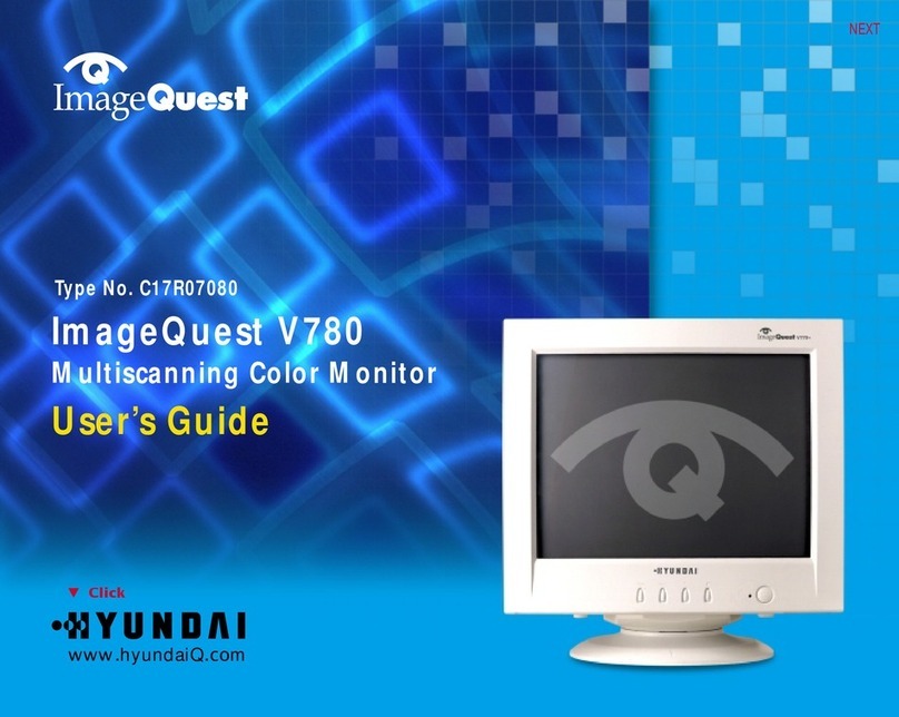 Hyundai ImageQuest V78 user guide
