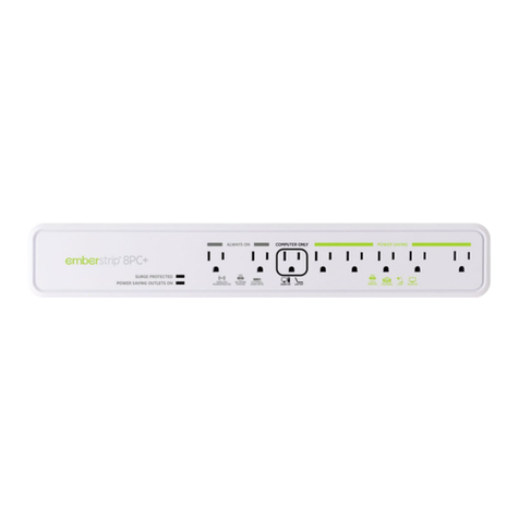 Embertec Emberstrip 8PC Plus User manual