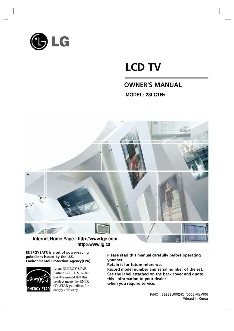 LG 23LC1R Series User manual