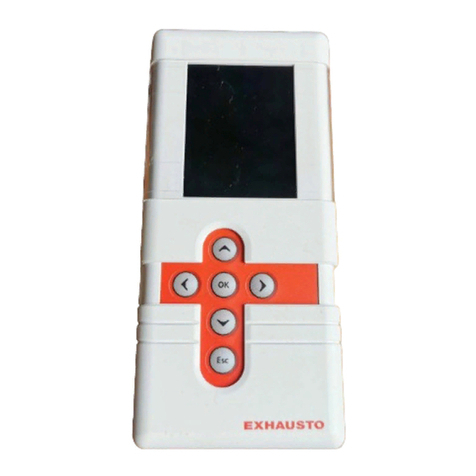 Exhausto EXact2 VEX240 series Basic instructions