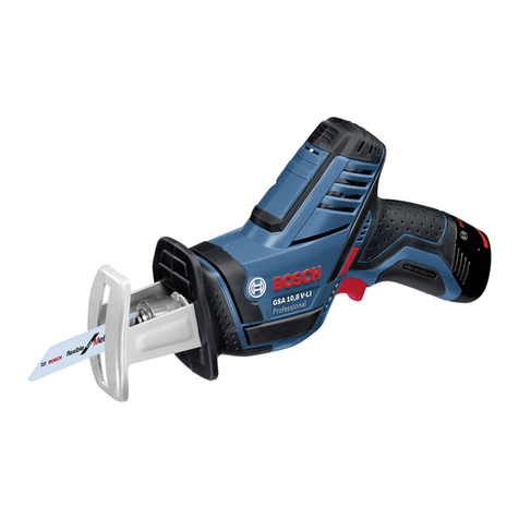 Bosch GSA 10,8 V-LI Professional User manual