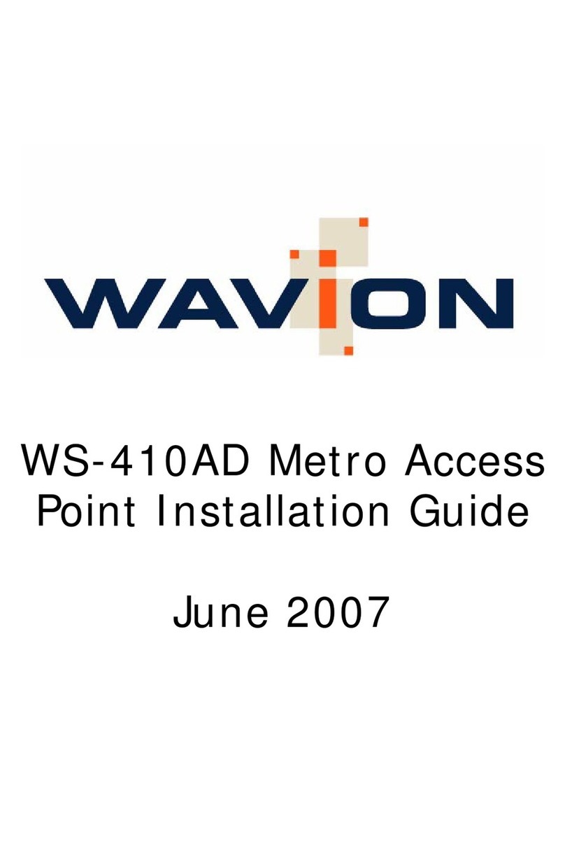 Wavion WS410 installation guide