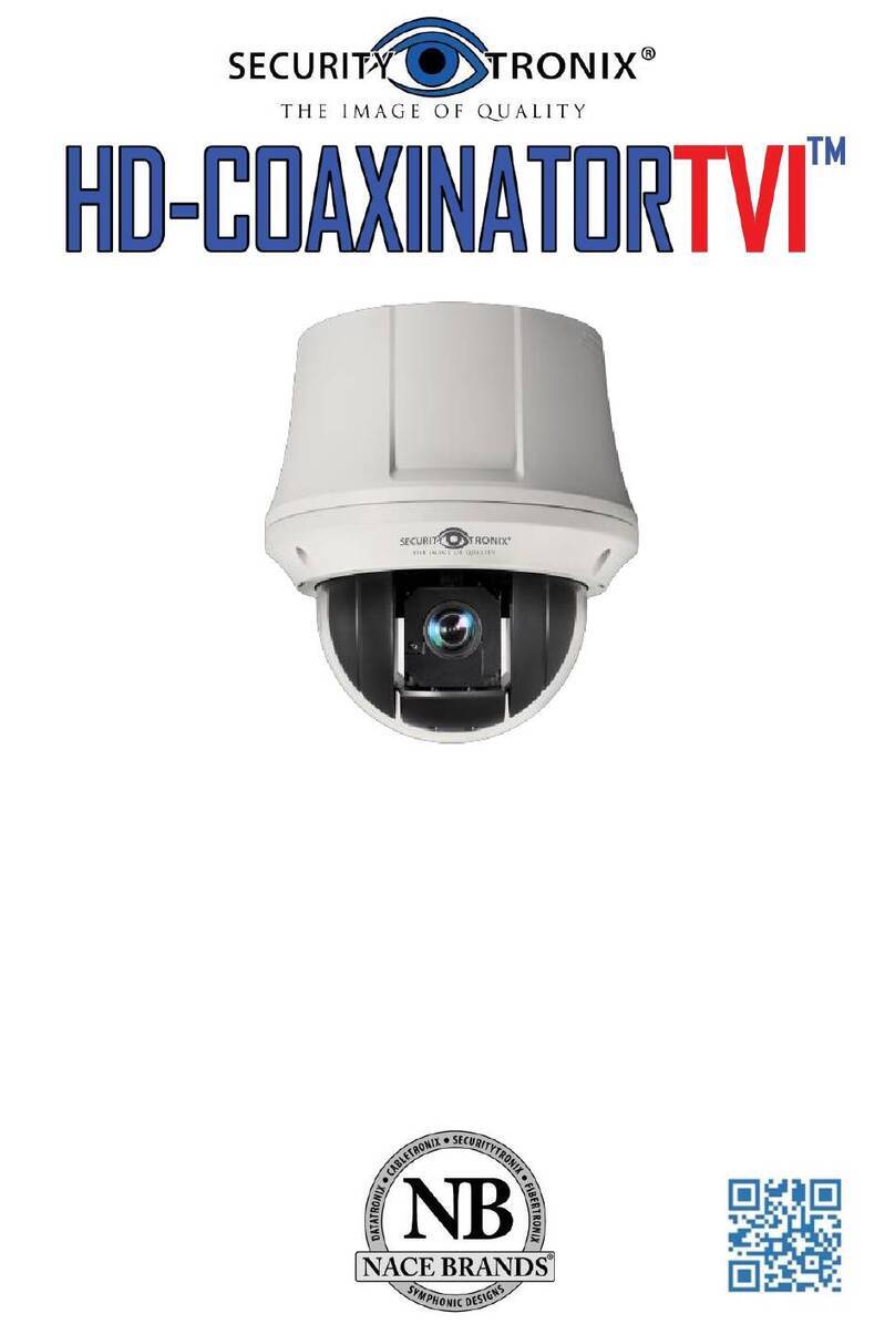 Securitytronix HD-COAXINATORTVI ST-HDC2PTZFM User manual
