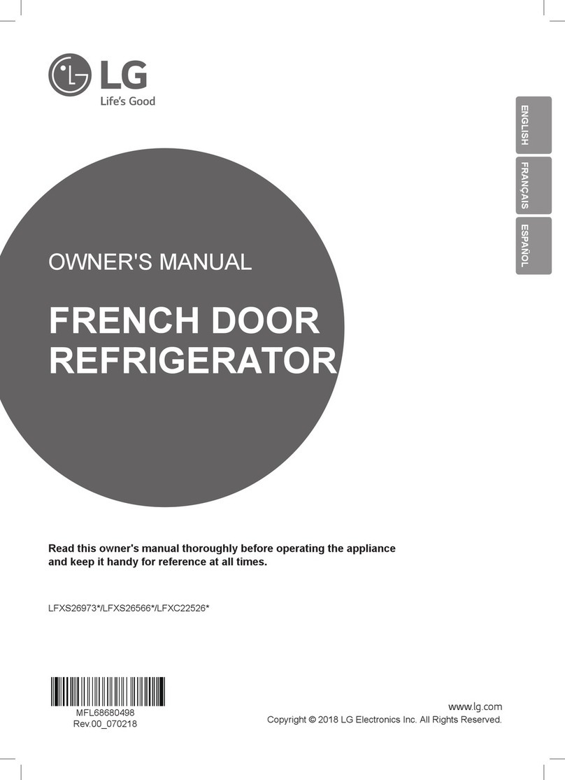 LG LFXS26973 series User manual
