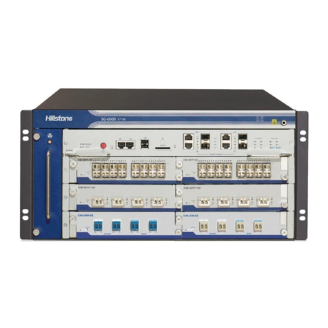 Hillstone SG-6000-X7180 Hardware reference guide Hillstone SG-6000-X7180 Hardware reference guide