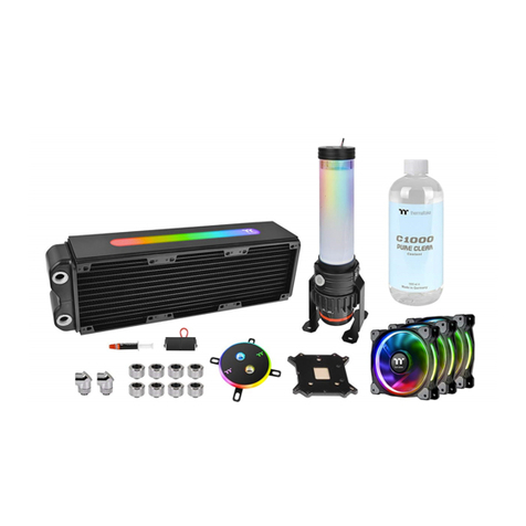 Thermaltake Pacific RL360 D5 User manual