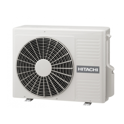 Hitachi RAC-25WXD User manual Hitachi RAC-25WXD User manual
