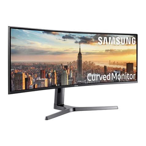 Samsung C43J890DK Series User manual