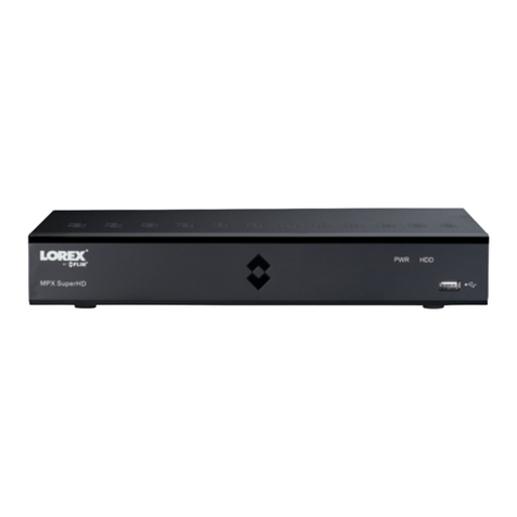 Lorex LHA2000 Series Instruction Manual