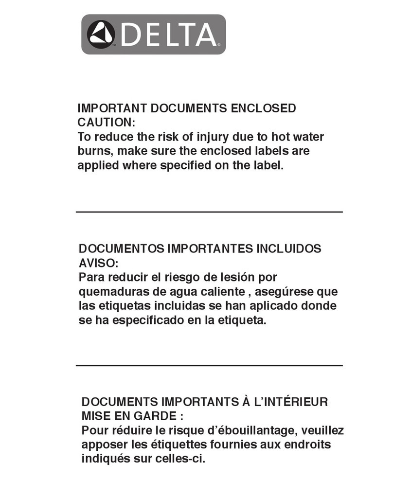 Delta MultiChoice 13 Series User manual