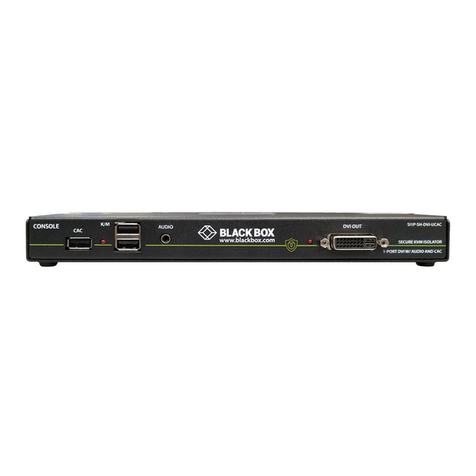 Black Box SI1P-SH-DVI-UCAC User manual