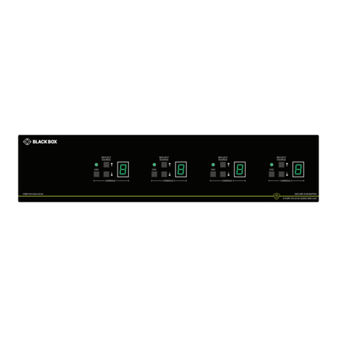 Black Box SS4P-DVI-4X2-UCAC User manual
