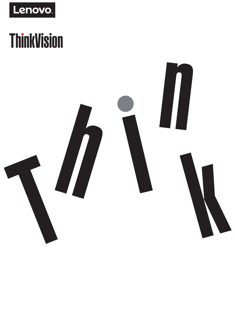 Lenovo ThinkVision T24i-10 User manual