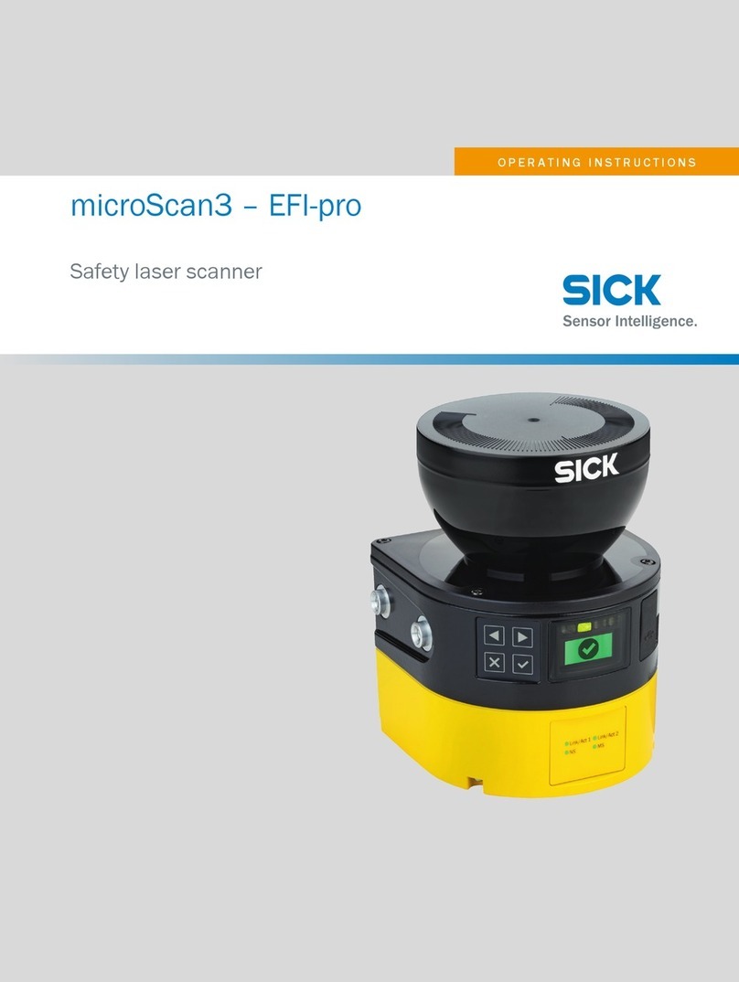 SICK microScan3 - EFI-pro User manual